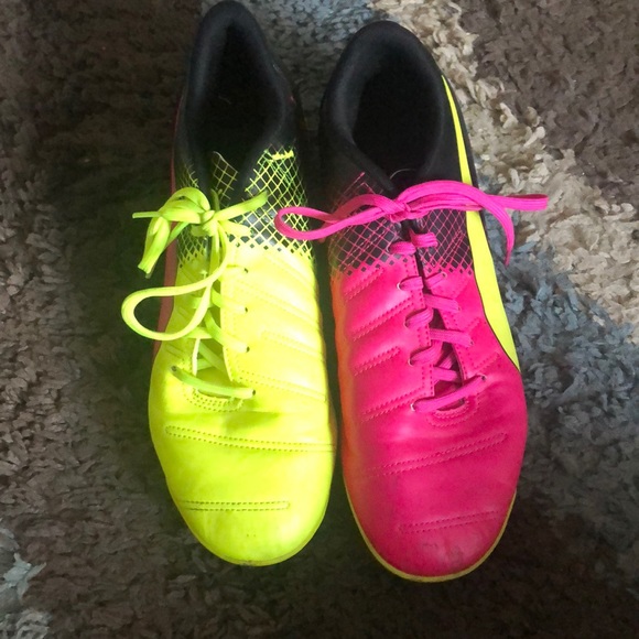 puma multi coloured shoes